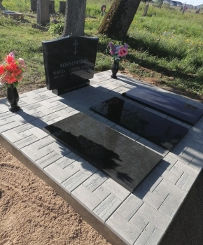 Памятник двойной 160